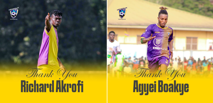 Richard Akrofi and Agyei Boakye exit Medeama