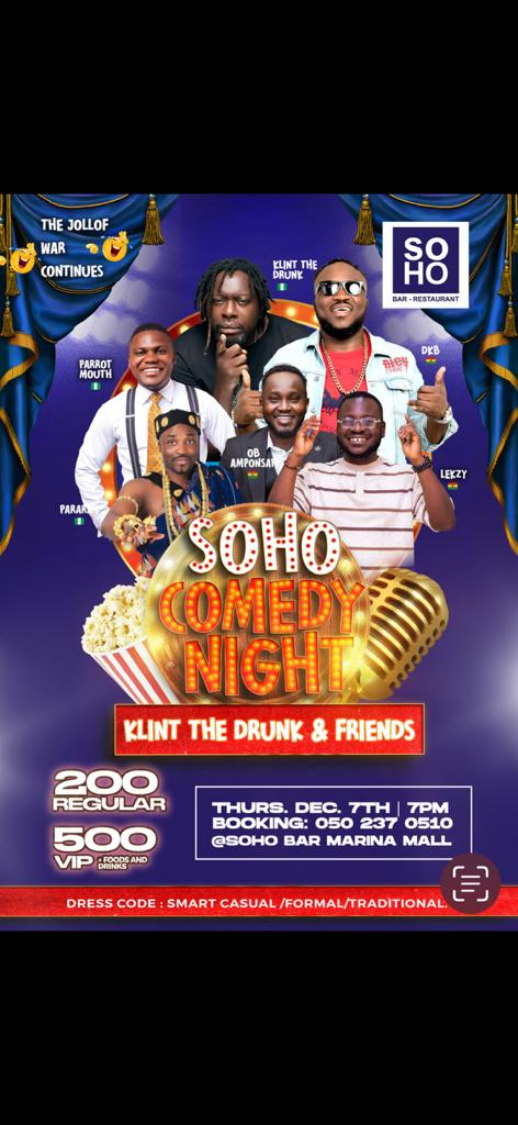 Jollof War: Nigeria’s Klint The Drunk and Ghana’s DKB face off in comedy showdown