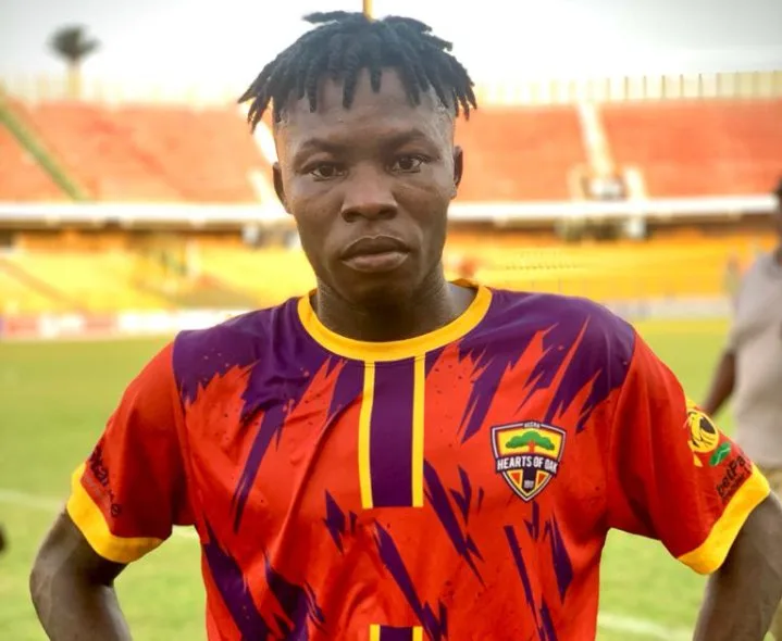 Chris Hughton slammed by Hearts fans for not adding Salifu Ibrahim to AFCON provisional squad