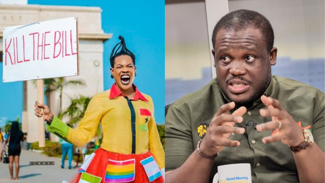 “Idiot, goat, useless man, crazy dog!” – Angel Maxine goes after Sam George