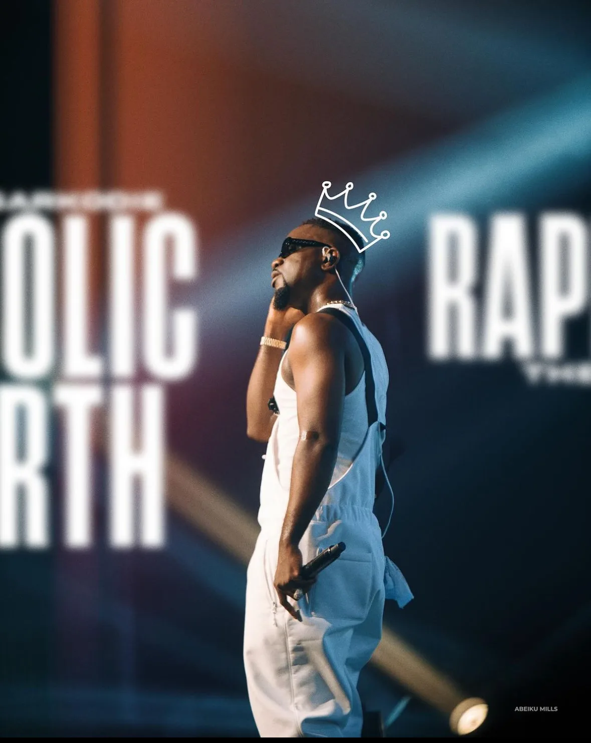 Sarkodie shares emotional tribute to late lawyer Maa C at Rapperholic Concert