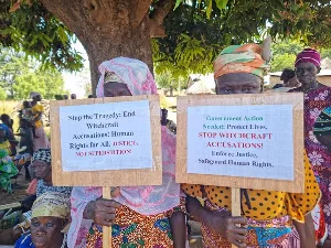 Witch camp victims protest rejection of anti-witchcraft Bill by Akufo-Addo