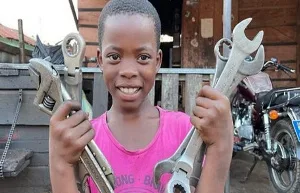 Ghana’s youngest female mechanic defies the odds at age 11