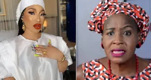 Kemi Olunloyo accuses Tonto Dikeh of womb damage due to alleged abortion