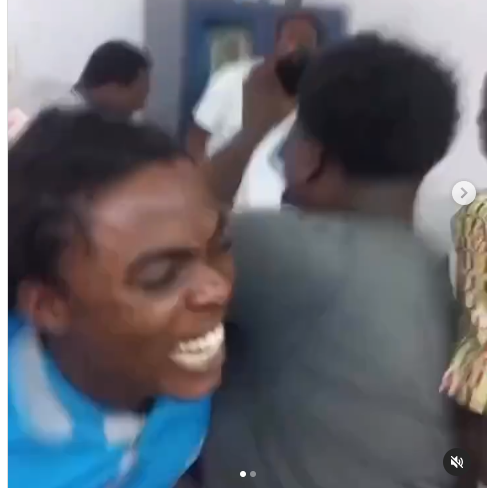 Video: Wtach Tyrone Marhguy celebrate his outstanding performance in 2023 WASSCE