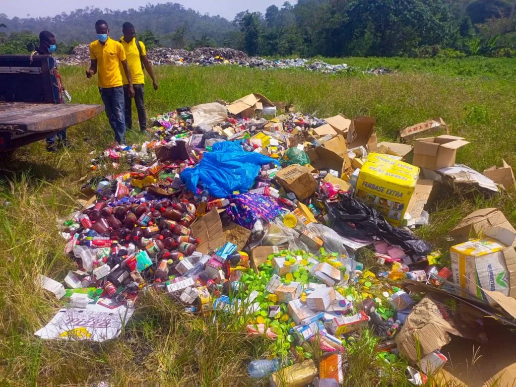 Expired post pills, aphrodisiac, milk, others  confiscated and destroyed by FDA