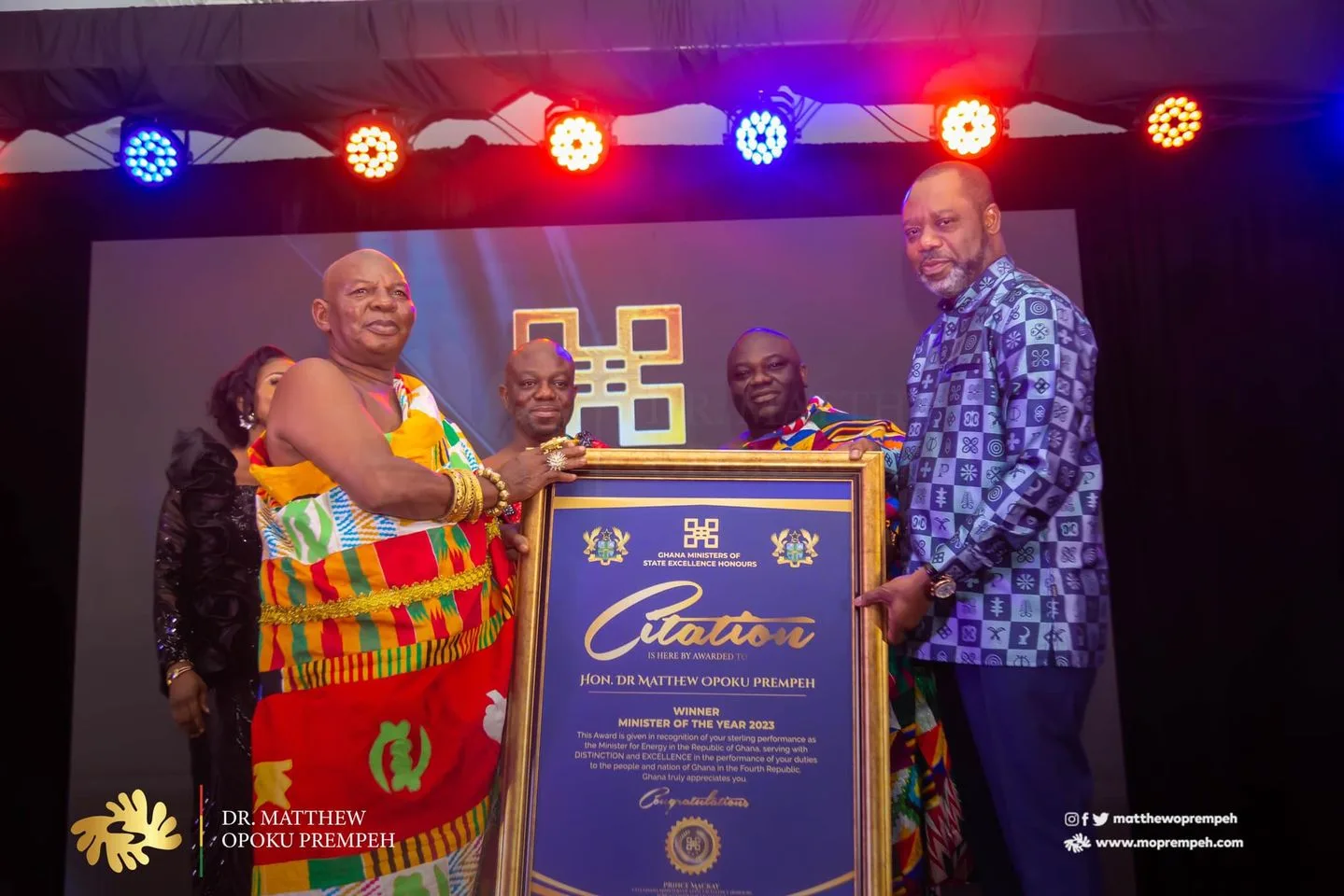 Dr Opoku Prempeh named 2023 Minister of the Year