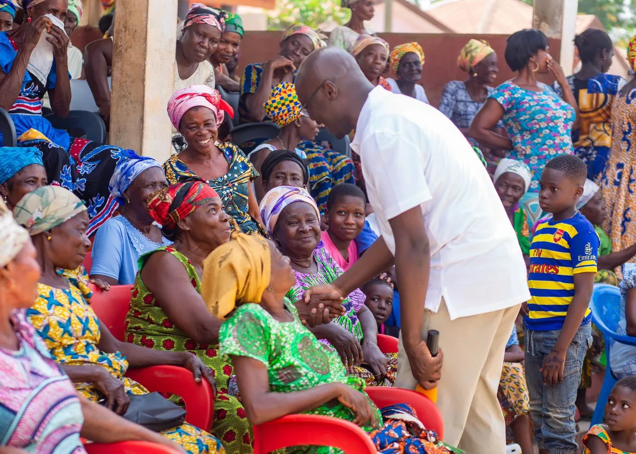 Joy in Ajumako Enyan Essiam as Ato Forson celebrates Christmas with constituents