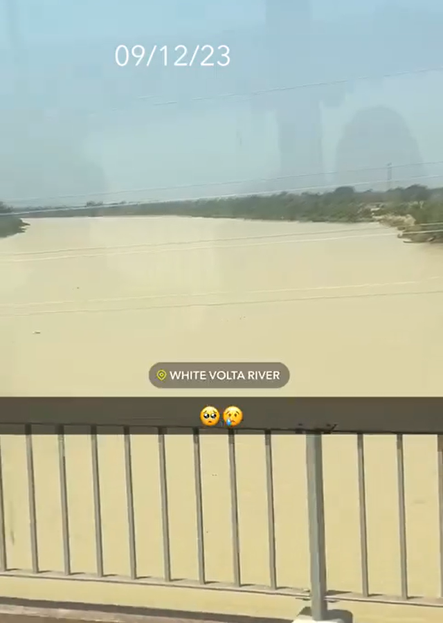 Video: Galamsey activities turn White Volta at Yapei coffee brown