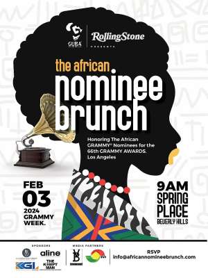 Rolling Stone and GUBA Enterprise unite for the African GRAMMY nominees brunch