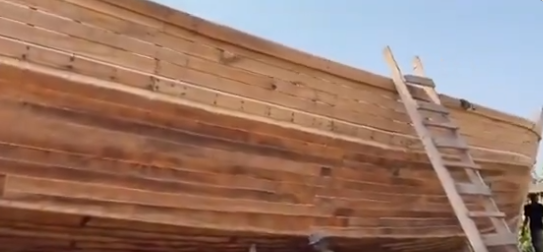 Ghanaian fishermen building replica of Noah’s ark