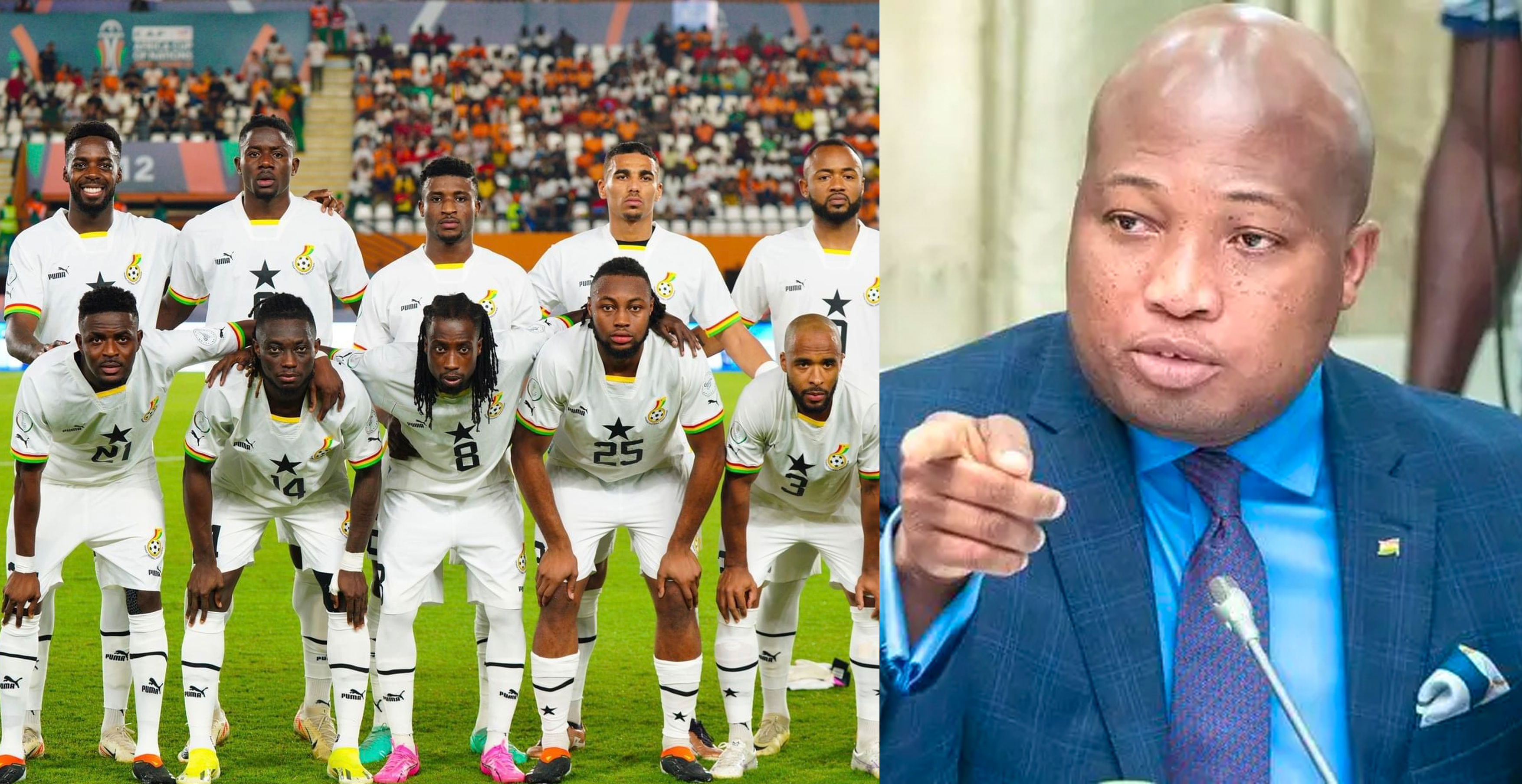 We spend millions of cedis on you, this “calamitous output” cannot repeat itself – Ablakwa warns Sports Ministry, Black Stars