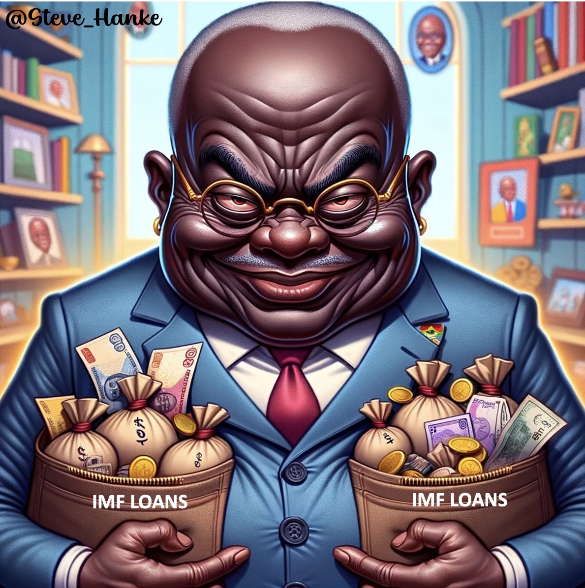 Akufo-Addo is burying Ghana in debt – Prof Hanke