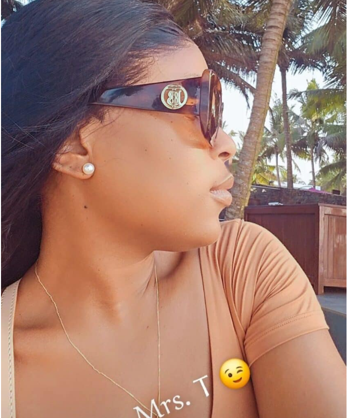 Berla Mundi shares first photo after her wedding
