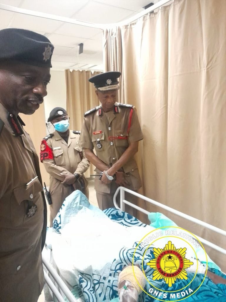 Firefighters trapped after roof collapse at West Legon are out of danger – GNFS