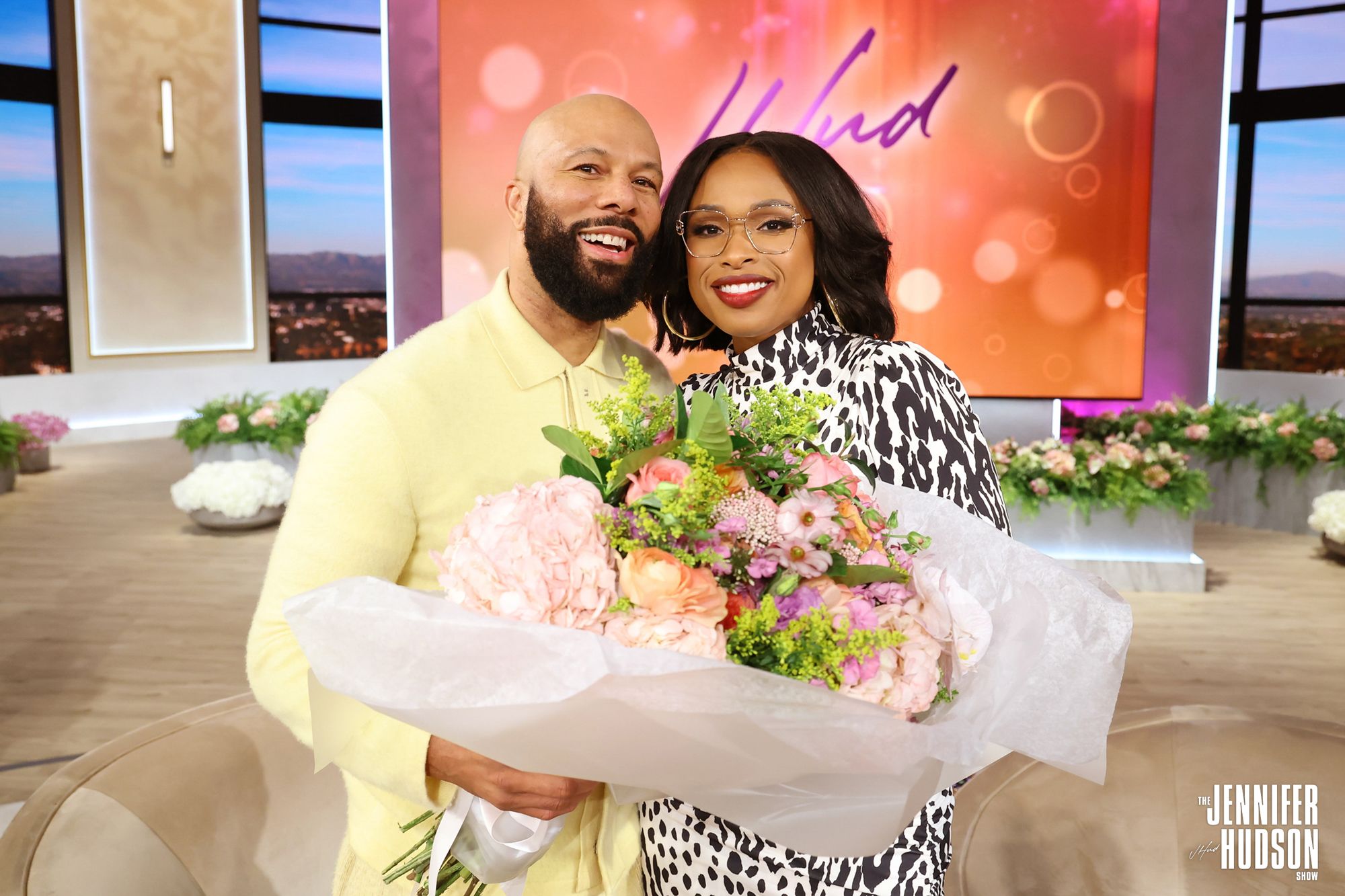 Common confirms relationship with Jennifer Hudson on “The Jennifer Hudson” Show