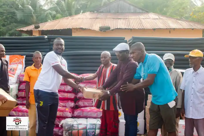 More support troop in for flood victims in South Dayi as MOSAAG donate relief items 