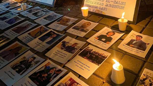 South African journalists observe vigil in memory of killed peers in Gaza