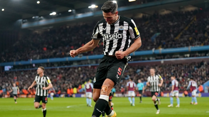 Newcastle taste victory against Aston Villa