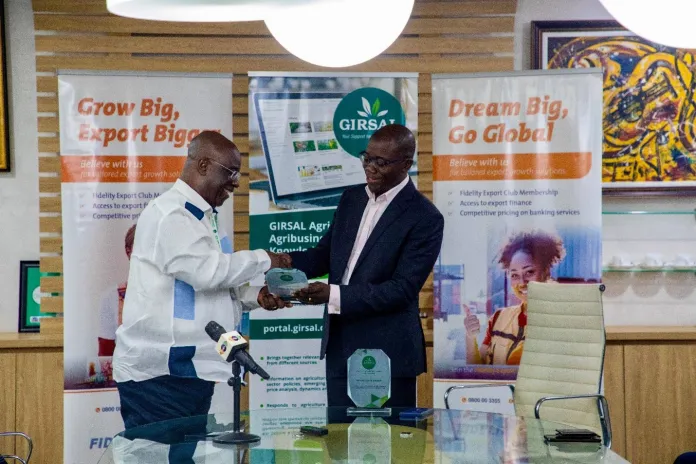Fidelity Bank Ghana honored with prestigious awards by GIRSAL