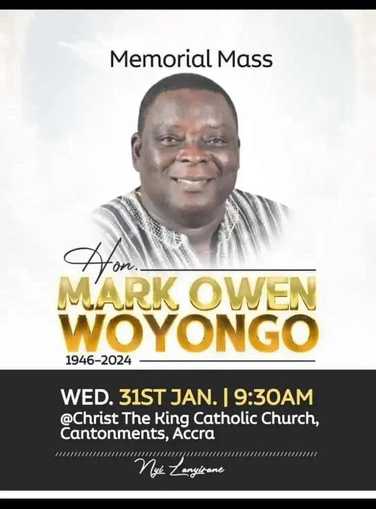 Accra to host memorial for Ex-Interior Minister, Mark Woyongo today