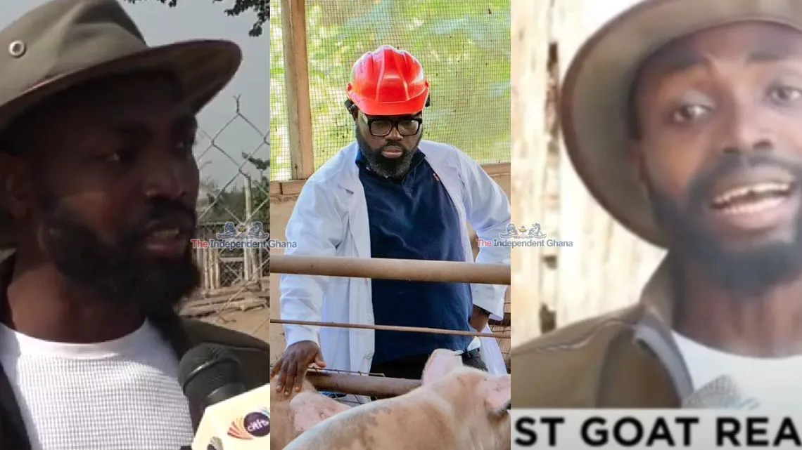 Otokunor offers support to embattled goat farmer in Berekum, calls on MoFA to assist him