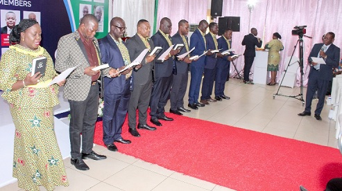 GRNMA swears in newly elected executives