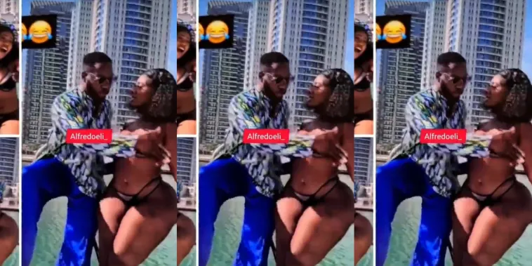 Hajia Bintu’s Bikini display while in Dubai sparks controversy on social media