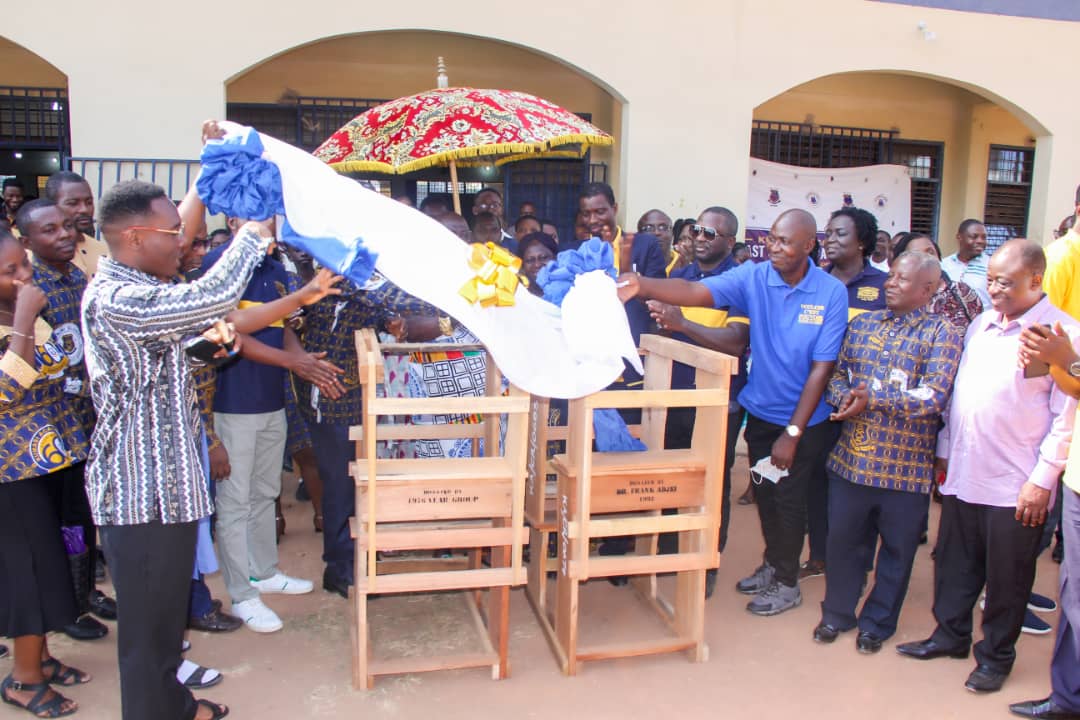 Former KUMACA students donate 1,000 desks and 60 bunk beds to alma mater