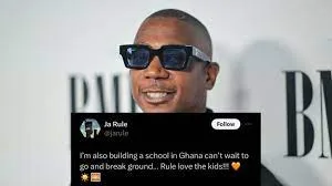 “I’m also building a school in Ghana” – American rapper Ja Rule