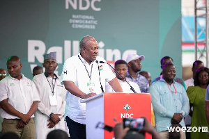 Mahama begins 2-day tour of Eastern Region
