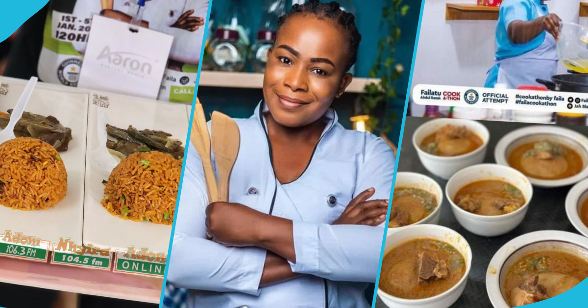  Did you know Chef Faila was a musician? Ghanaians react to new video of chef’s stage performance