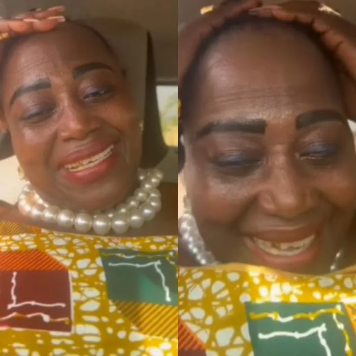 Akumaa Mama Zimbi looks like an “old woman” without make-up and headgear – Netizens