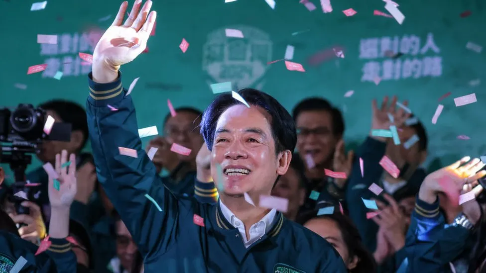 William Lai elected president of Taiwan in historic poll