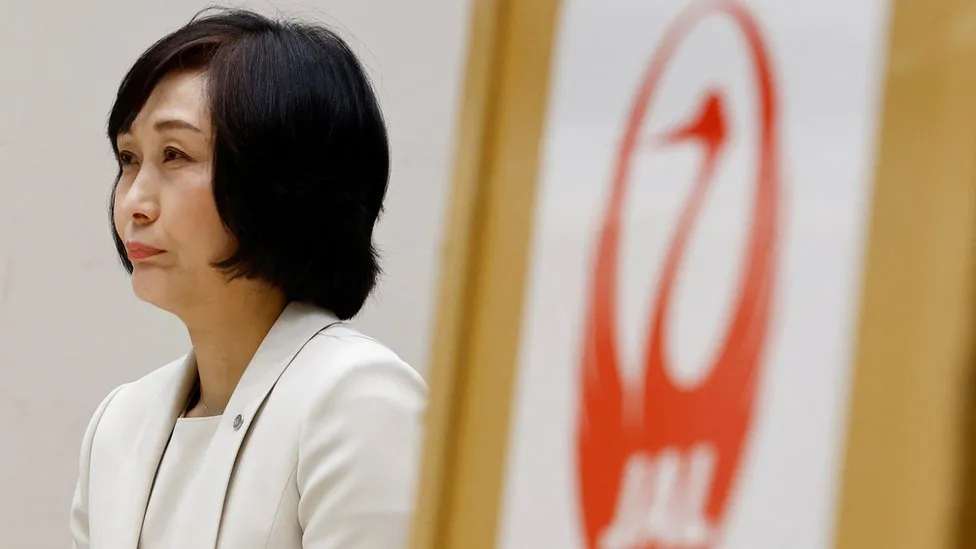 Former flight attendant named first female president of Japan Airlines