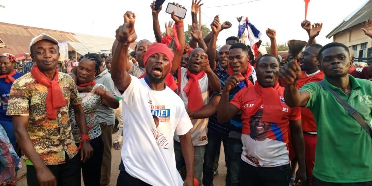 NPP Primaries: Tension mounts in Asene Manso Akroso as police arrest queen mother, campaign manager