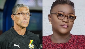 Nana Yaa Brefo descends on Kurt Okraku over Chris Hughton’s dismissal