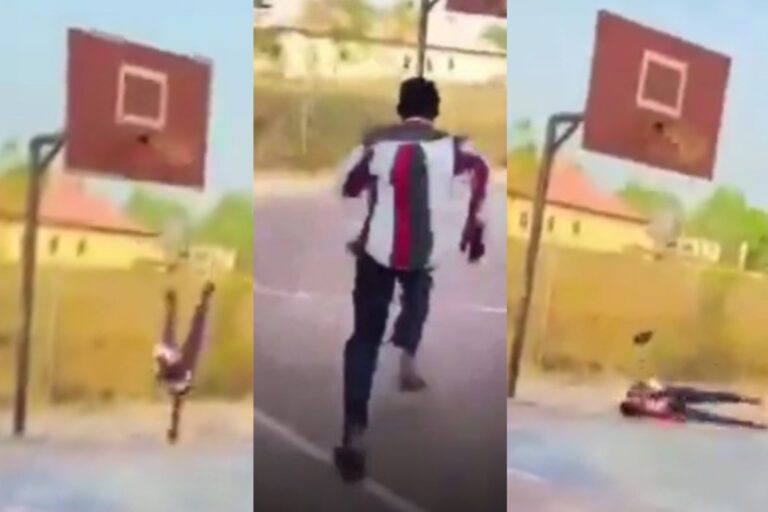 Video: The fall that hospitalised Nigerian skit maker, Churchill