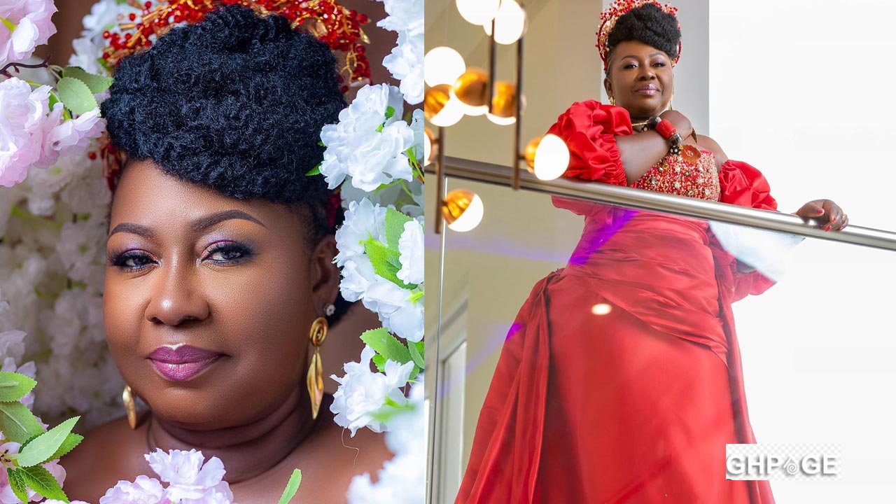 Oheneyere Gifty Anti marks 54th birthday in a stunning African print ensemble