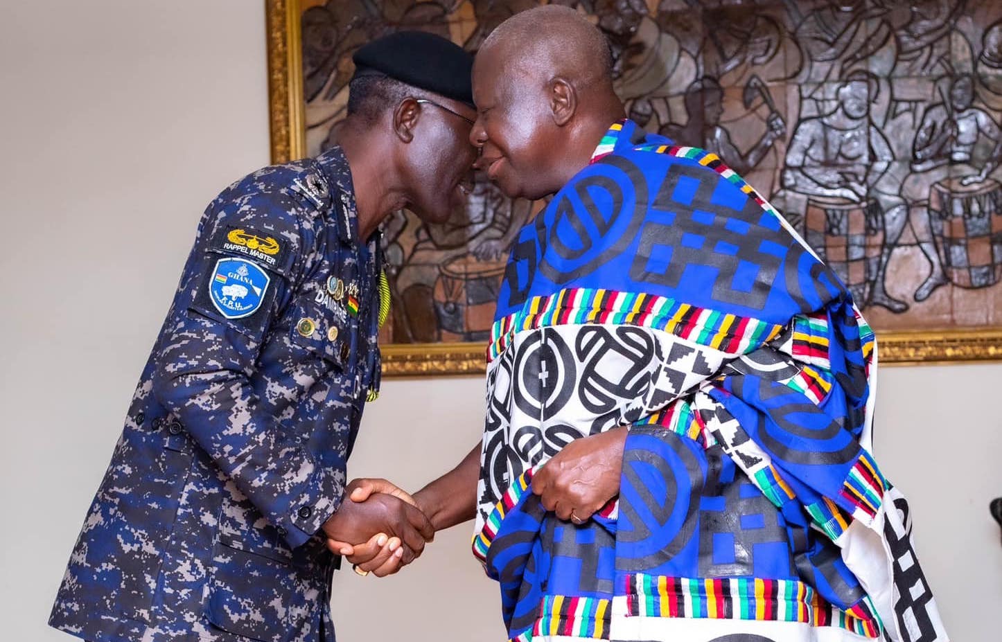 “Ghanaians now know the true definition of security because of you” – Otumfuo applauds Dampare