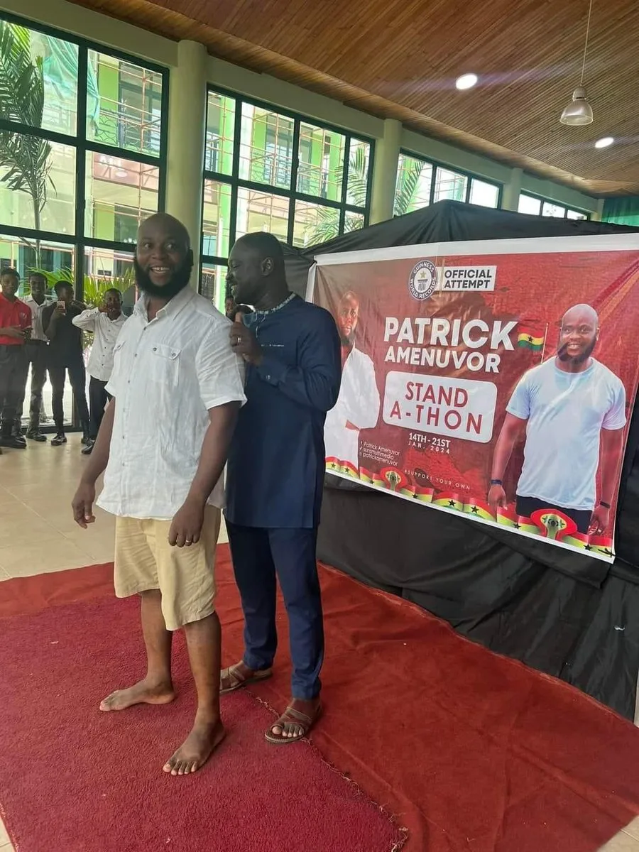 Patrick Amenuvor cancels GWR Stand-a-thon attempt over dumsor