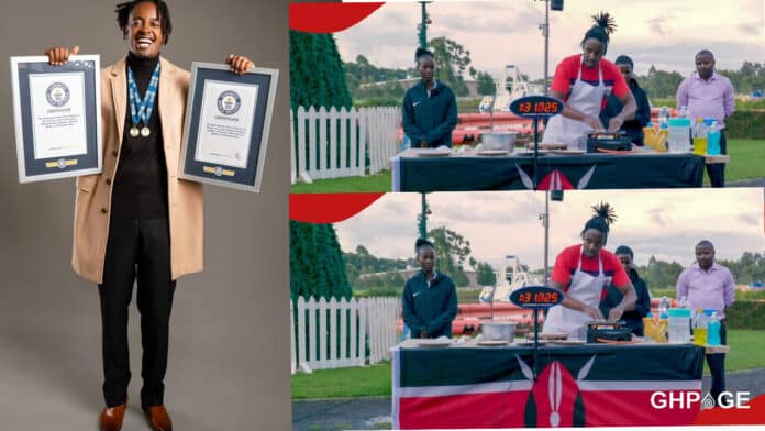 Ugandan content creator breaks record by cooking for 3min