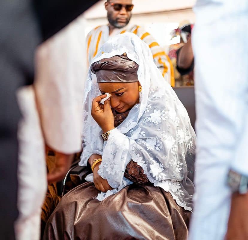 How Samira Bawumia mourned her body guard in pictures