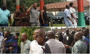 The NPP leaders who joined Wontumi to Manhyia Palace