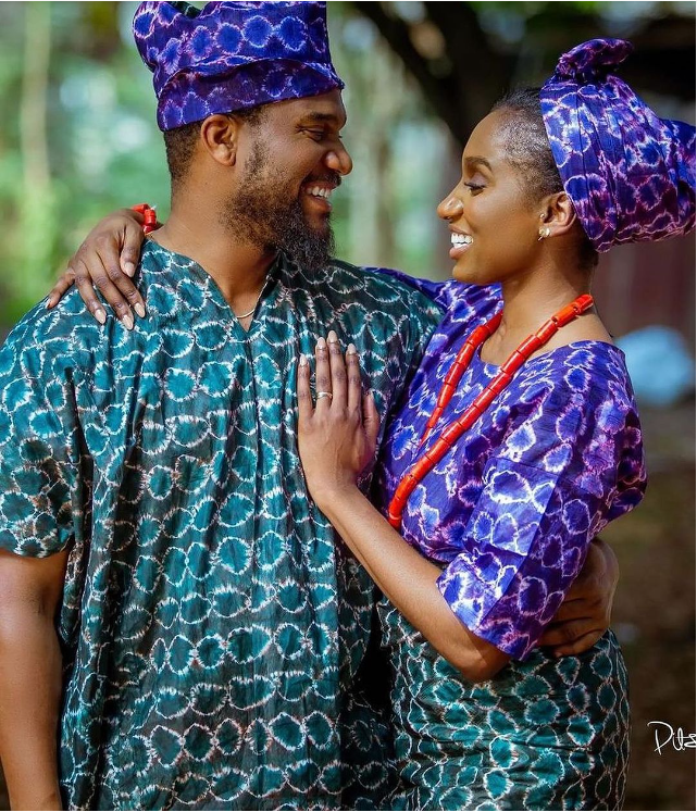 Nigerian actor Kunle Remi sparks joy with traditional-themed pre-wedding photos