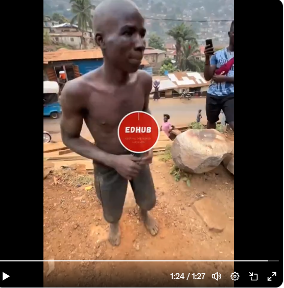 Kenyan thief made to dance to Nigerian hits as punishment