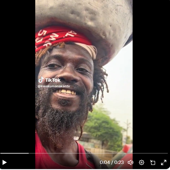 Meet Accra’s street hawker who attained A levels in UK