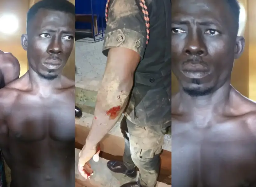 Kenyasi: Suspect flees cells after biting police officer