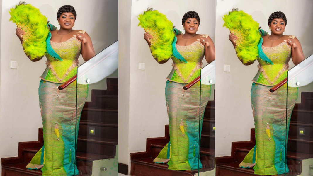 Celebrated Ghanaian actress Tracey Boakye radiates joy on her 33rd Birthday