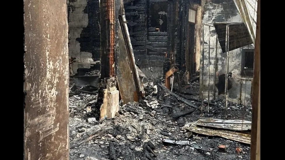 Fire nearly completely destroys 4,000-piece Abkhazian art collection